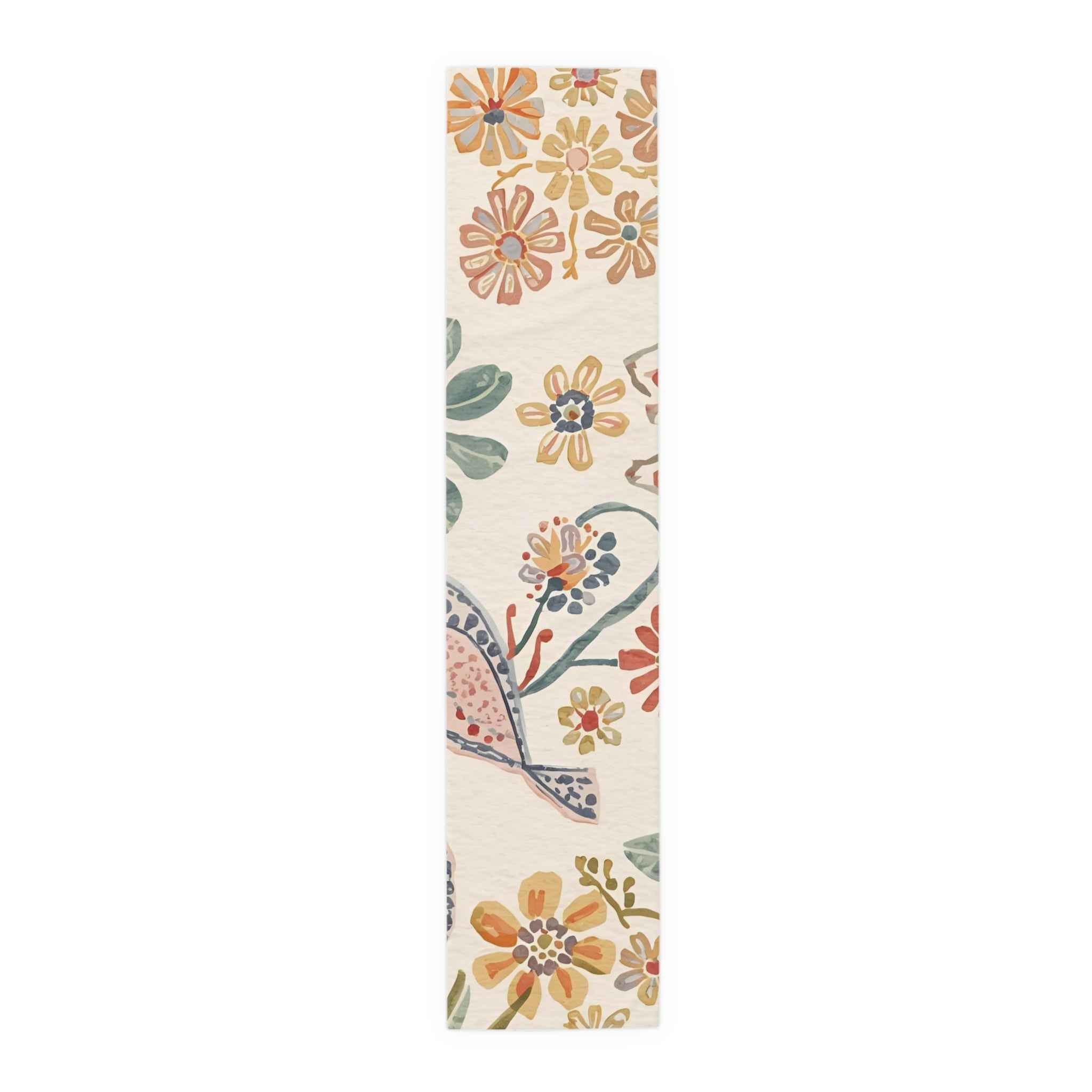 Floral Table Runner - Cottagecore Decor for Dining